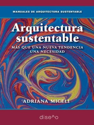 cover image of Arquitectura sustentable